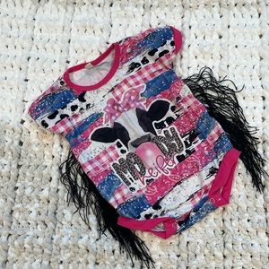 12-18 month onesie with frills